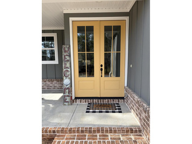 Luxury Meets Privacy: Impeccable Sinclair Floorplan in on Monticello Golf Club At Savannah Lakes in South Carolina - for sale on GolfHomes.com, golf home, golf lot