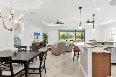 This open floor plan is light and bright with 2 bedrooms plus a on The Golf Club At Fiddlers Creek in Florida - for sale on GolfHomes.com, golf home, golf lot