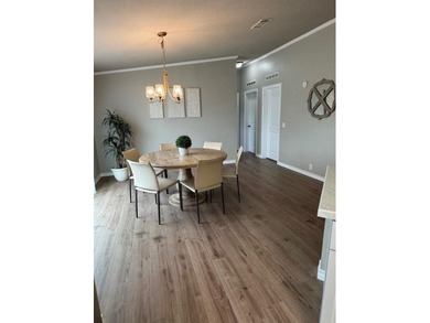 This is a newly remodeled mobile home in Horseshoe Bend Air Park on Horseshoe Bend Country Club in Texas - for sale on GolfHomes.com, golf home, golf lot