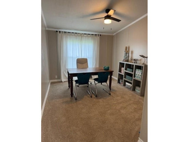 This is a newly remodeled mobile home in Horseshoe Bend Air Park on Horseshoe Bend Country Club in Texas - for sale on GolfHomes.com, golf home, golf lot