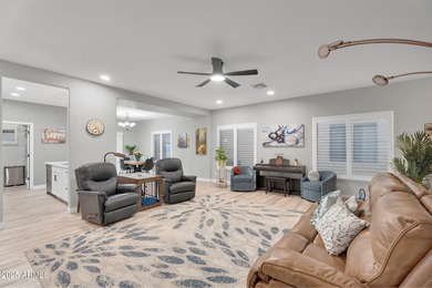 Welcome home to this beautifully upgraded residence located in on The Golf Club At Johnson Ranch in Arizona - for sale on GolfHomes.com, golf home, golf lot