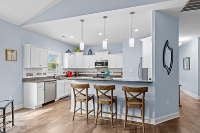 Don't miss this beautiful coastal home in the heart of Beaufort! on North River Club in North Carolina - for sale on GolfHomes.com, golf home, golf lot