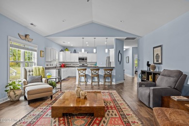 Don't miss this beautiful coastal home in the heart of Beaufort! on North River Club in North Carolina - for sale on GolfHomes.com, golf home, golf lot