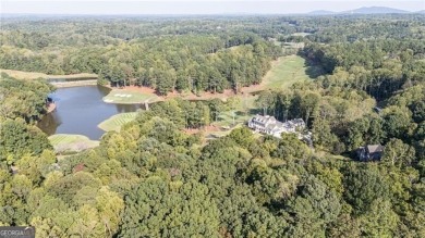 A unique opportunity for new construction on a spacious lot of on Hawks Ridge Golf Club in Georgia - for sale on GolfHomes.com, golf home, golf lot