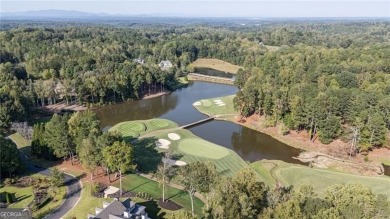 A unique opportunity for new construction on a spacious lot of on Hawks Ridge Golf Club in Georgia - for sale on GolfHomes.com, golf home, golf lot