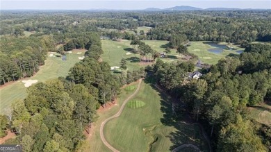 A unique opportunity for new construction on a spacious lot of on Hawks Ridge Golf Club in Georgia - for sale on GolfHomes.com, golf home, golf lot