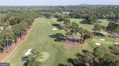 A unique opportunity for new construction on a spacious lot of on Hawks Ridge Golf Club in Georgia - for sale on GolfHomes.com, golf home, golf lot