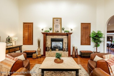 This breathtakingly elegant property offers an idyllic setting on The Powder Horn Golf Club - Mountain in Wyoming - for sale on GolfHomes.com, golf home, golf lot