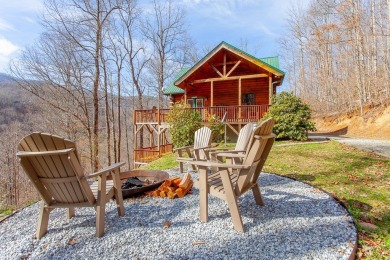 Charming Log Cabin Retreat in Bryson City -Nestled in the heart on Smoky Mountain Country Club in North Carolina - for sale on GolfHomes.com, golf home, golf lot