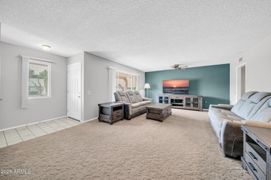 This unique 3 bedroom, 3 bath North/South facing home in Sun on Union Hills Country Club in Arizona - for sale on GolfHomes.com, golf home, golf lot