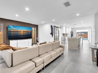 Experience luxury living in this fully remodeled golf course on Hollywood Beach Golf and Country Club in Florida - for sale on GolfHomes.com, golf home, golf lot