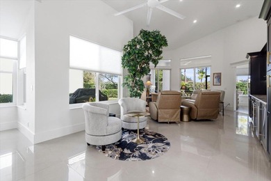 Airy, bright, open-concept 3BR/2.5BA patio home beautifully on Harbour Ridge Yacht and Country Club in Florida - for sale on GolfHomes.com, golf home, golf lot