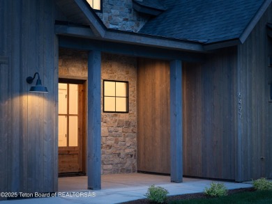 This brand-new custom home in Teton Reserve feels like a private on Teton Reserve in Idaho - for sale on GolfHomes.com, golf home, golf lot