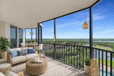 Step into this stunning 3-bedroom, 3.5-bath residence in Hammock on Hammock Bay in Florida - for sale on GolfHomes.com, golf home, golf lot