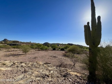 Beautiful gentle sloping hillside lot overlooking double on Superstition Mountain Club - Lost Gold in Arizona - for sale on GolfHomes.com, golf home, golf lot