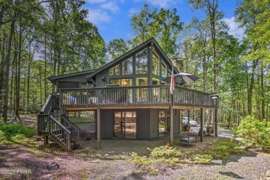 Privacy, Location, and Amazing Setting! Nestled on a level lot on Paupack Hills Golf and Country Club in Pennsylvania - for sale on GolfHomes.com, golf home, golf lot