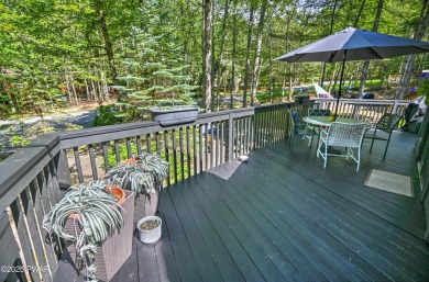 Privacy, Location, and Amazing Setting! Nestled on a level lot on Paupack Hills Golf and Country Club in Pennsylvania - for sale on GolfHomes.com, golf home, golf lot