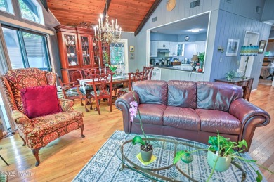 Privacy, Location, and Amazing Setting! Nestled on a level lot on Paupack Hills Golf and Country Club in Pennsylvania - for sale on GolfHomes.com, golf home, golf lot