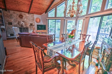 Privacy, Location, and Amazing Setting! Nestled on a level lot on Paupack Hills Golf and Country Club in Pennsylvania - for sale on GolfHomes.com, golf home, golf lot