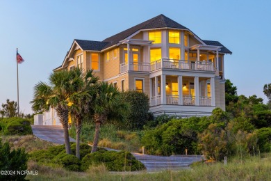 Crowning Bald Head's Dune Ridge, this 5 BR, 4.5 BA reverse floor on Bald Head Island Golf Club in North Carolina - for sale on GolfHomes.com, golf home, golf lot