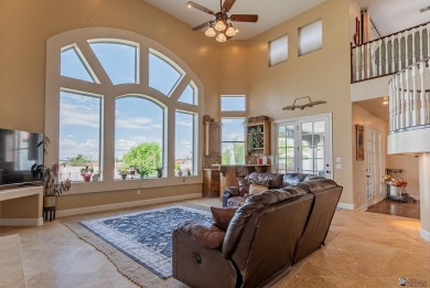 This custom home in the Dunes neighborhood is ready for new on Desert Hills Golf Course in Arizona - for sale on GolfHomes.com, golf home, golf lot