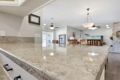 Located at the end of a quiet cul-de-sac on the 8th hole of the on Sun City Lakes West and East in Arizona - for sale on GolfHomes.com, golf home, golf lot