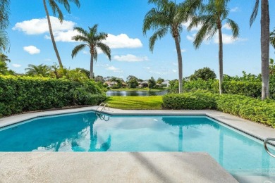 Exquisite lake and pool views offered at this 3 bedroom, 3.5 on Frenchmans Creek Country Club in Florida - for sale on GolfHomes.com, golf home, golf lot