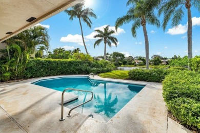 Exquisite lake and pool views offered at this 3 bedroom, 3.5 on Frenchmans Creek Country Club in Florida - for sale on GolfHomes.com, golf home, golf lot