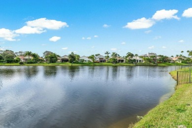 Exquisite lake and pool views offered at this 3 bedroom, 3.5 on Frenchmans Creek Country Club in Florida - for sale on GolfHomes.com, golf home, golf lot