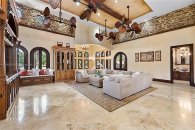 One-of-a-kind 6BD/5BA/2HB Mediterranean Redland Estate on 10 on Redland Golf and Country Club in Florida - for sale on GolfHomes.com, golf home, golf lot