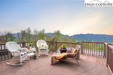 Sunset views, solar power, and space for everyone--this on Mountain Aire Golf Course in North Carolina - for sale on GolfHomes.com, golf home, golf lot