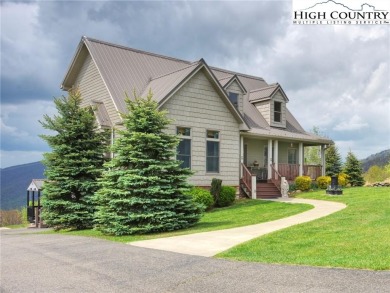 Sunset views, solar power, and space for everyone--this on Mountain Aire Golf Course in North Carolina - for sale on GolfHomes.com, golf home, golf lot