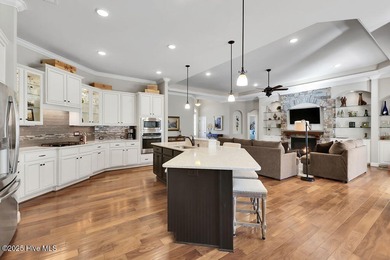 A stunning house built by Kent Homes with too many upgrades to on Cape Fear National At Brunswick Forest in North Carolina - for sale on GolfHomes.com, golf home, golf lot