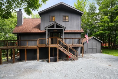 Welcome to your year-round retreat in The Hideout! This spacious on The Hideout Golf in Pennsylvania - for sale on GolfHomes.com, golf home, golf lot