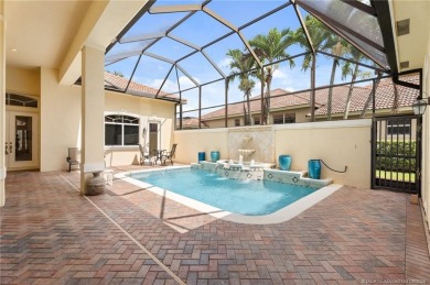 Welcome to courtyard living at its finest! This beautiful pool on  in Florida - for sale on GolfHomes.com, golf home, golf lot