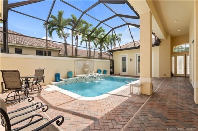 Welcome to courtyard living at its finest! This beautiful pool on  in Florida - for sale on GolfHomes.com, golf home, golf lot