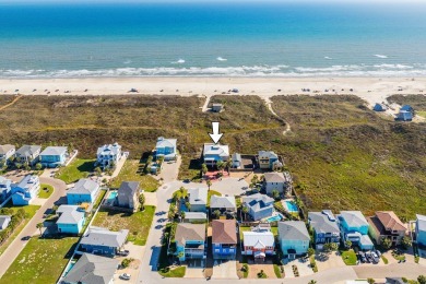 Outstanding Gulf views will amaze you from this 3 story home on Palmilla Beach Golf Club in Texas - for sale on GolfHomes.com, golf home, golf lot