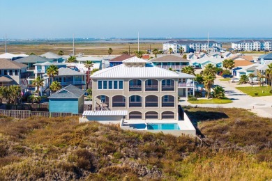 Outstanding Gulf views will amaze you from this 3 story home on Palmilla Beach Golf Club in Texas - for sale on GolfHomes.com, golf home, golf lot