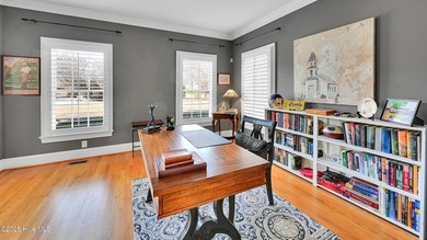 Beautiful brick Colonial home defined by classic symmetry on Ironwood Golf and Country Club in North Carolina - for sale on GolfHomes.com, golf home, golf lot