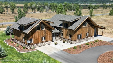 Brand new and beautifully designed, this 3-bed, 3-bath home on Star Valley RV Golf Course in Wyoming - for sale on GolfHomes.com, golf home, golf lot