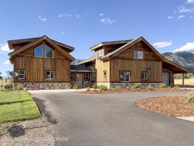 Brand new and beautifully designed, this 3-bed, 3-bath home on Star Valley RV Golf Course in Wyoming - for sale on GolfHomes.com, golf home, golf lot