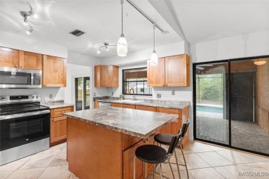 Your pool side paradise awaits! This 3 bedroom, 2 bath pool home on Citrus Springs Country Club in Florida - for sale on GolfHomes.com, golf home, golf lot
