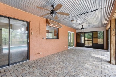 Your pool side paradise awaits! This 3 bedroom, 2 bath pool home on Citrus Springs Country Club in Florida - for sale on GolfHomes.com, golf home, golf lot