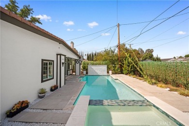 This amazing CORNER LOT property recently got a $260K facelift on San Gabriel Country Club in California - for sale on GolfHomes.com, golf home, golf lot