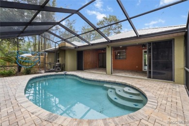 Your pool side paradise awaits! This 3 bedroom, 2 bath pool home on Citrus Springs Country Club in Florida - for sale on GolfHomes.com, golf home, golf lot