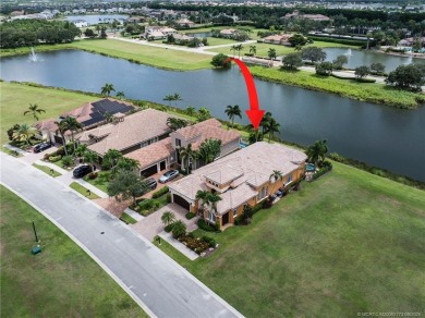 Gorgeous Mediterranean Style Home W/ an Expansive & Beautiful on The Tesoro Golf Course and Club in Florida - for sale on GolfHomes.com, golf home, golf lot