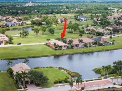 Gorgeous Mediterranean Style Home W/ an Expansive & Beautiful on The Tesoro Golf Course and Club in Florida - for sale on GolfHomes.com, golf home, golf lot