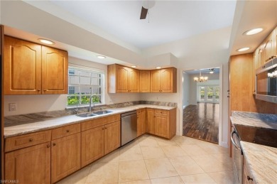 Discover Southwest Florida living in this 2-bedroom plus den on Cypress Lake Country Club in Florida - for sale on GolfHomes.com, golf home, golf lot