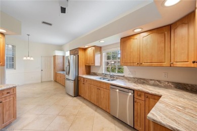 Discover Southwest Florida living in this 2-bedroom plus den on Cypress Lake Country Club in Florida - for sale on GolfHomes.com, golf home, golf lot