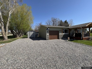 Welcome to this extensively renovated one-level 3-bedroom on Riverton Country Club in Wyoming - for sale on GolfHomes.com, golf home, golf lot